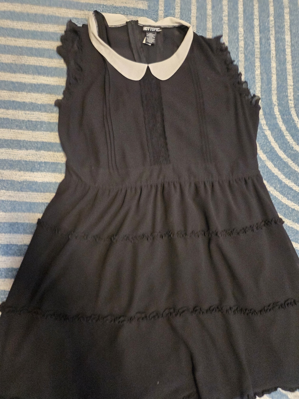Hot Topic Black Dress Wednesday/ Halloween